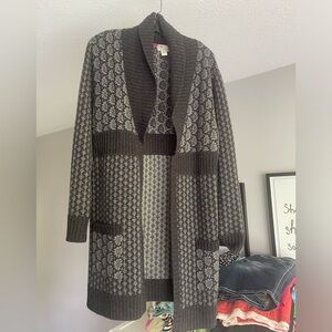 Cardigan jacket sweater
